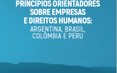 [Relatório] Análise da aplicabilidade e eficácia dos Princípios Orientadores sobre Empresas e Direitos Humanos: Argentina, Brasil, Colômbia e Peru