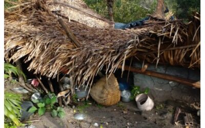 Moradores da comunidade tradicional Baixão dos Rochas, em São Benedito do Rio Preto (MA), tiveram suas casas destruídas ilegalmente