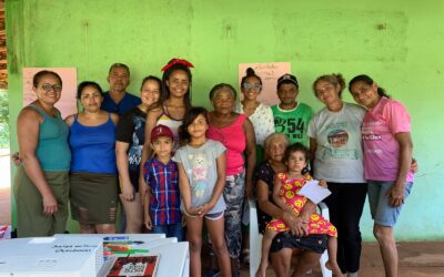 Associação Sementes da Terra discute identidade visual do projeto que busca acolher mulheres assentadas na região de Açailândia (MA)