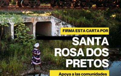 Carta coletiva em apoio ao território quilombola Santa Rosa dos Pretos